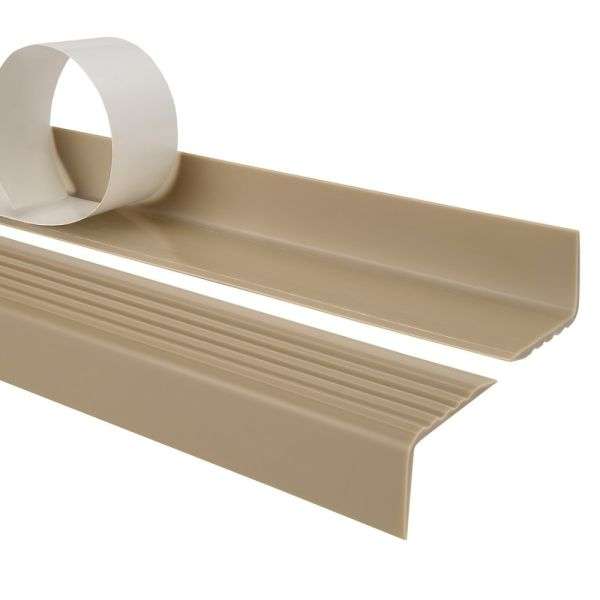 PVC Non-slip flexible stair nosing - Q735ND beige